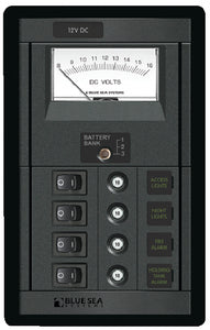 360 PANEL SYSTEM DC PUSH BUTTON RESET-ONLY – ROCKER SWITCH PANEL (BLUE SEA SYSTEMS)