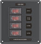 WATER-RESISTANT CIRCUIT BREAKER SWITCH PANEL (BLUE SEA)