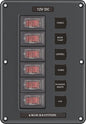 WATER-RESISTANT CIRCUIT BREAKER SWITCH PANEL (BLUE SEA)