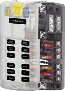 ST BLADE SPLIT BUS FUSE BLOCK (BLUE SEA SYSTEMS)
