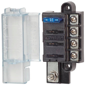 ST BLADE COMPACT FUSE BLOCK - COMMON SOURCE (BLUE SEA SYSTEMS)