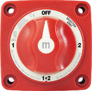 M SERIES MINI BATTERY SWITCH (BLUE SEA SYSTEMS)