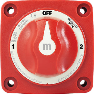 M SERIES MINI BATTERY SWITCH (BLUE SEA SYSTEMS)