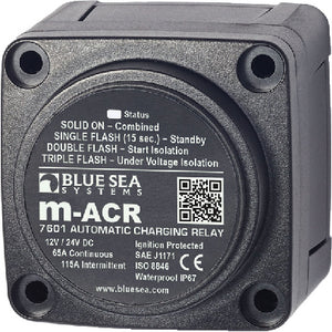 M-ACR AUTOMATIC CHARGING RELAY (BLUE SEA SYSTEMS)
