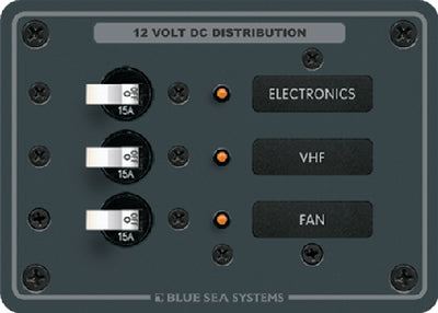 DC BRANCH CIRCUIT BREAKER PANEL (BLUE SEA SYSTEMS)