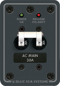AC MAIN CIRCUIT BREAKER PANEL (BLUE SEA SYSTEMS)