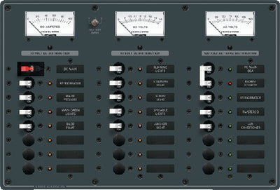 AC/DC COMBINATION CIRCUIT BREAKER PANEL (BLUE SEA SYSTEMS)
