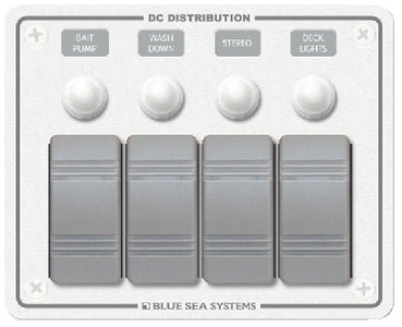 WATER RESISTANT DC CIRCUIT BREAKER PANELS (BLUE SEA SYSTEMS)