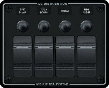 WATER RESISTANT DC CIRCUIT BREAKER PANELS (BLUE SEA SYSTEMS)