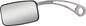 CURVED MIRROR ARM & MIRROR (JOBE)