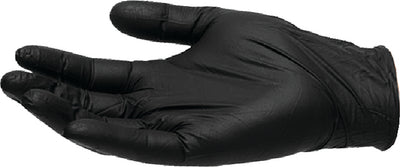TEXTURED INDUSTRIAL GRADE BLACK NITRILE GLOVES (AMMEX GLOVES)