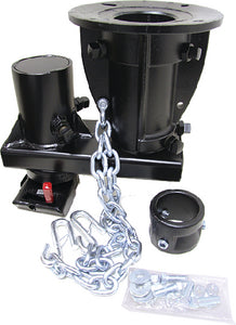 CUSHIONED ADJUSTABLE OFFSET 5TH-WHEEL-TO-GOOSENECK ADAPTER (CONVERTABALL)