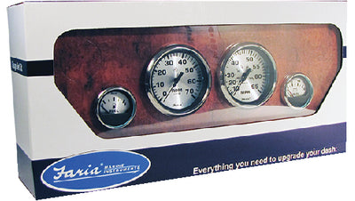 SPUN SILVER GAUGES - BOXED SETS (FARIA INSTRUMENTS)