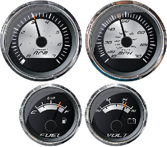 PLATINUM GAUGES - BOXED SET (FARIA INSTRUMENTS)