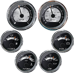 PLATINUM GAUGES - BOXED SET (FARIA INSTRUMENTS)