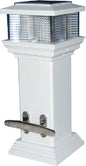 SOLAR DOCK LIGHT WITH STAINLESS STEEL CLEAT (DOCK EDGE)