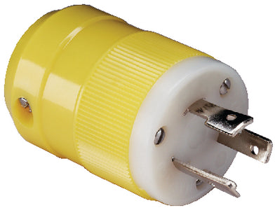 20 AMP LOCKING CONNECTOR AND PLUG (MARINCO/GUEST/AFI/NICRO/BEP)