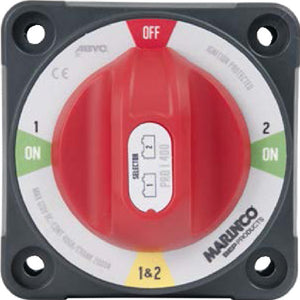 PRO INSTALLER 400A SELECTOR BATTERY SWITCH (MARINCO)
