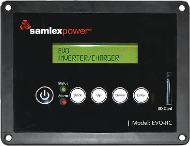 REMOTE CONTROL PANEL FOR EVO™ SERIES (SAMLEXPOWER)