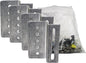 SOLAR PANEL FLAT MOUNT KIT (SAMLEXSOLAR)