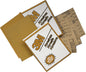 PRODUCTION RESINITE FRE-CUT GOLD PAPER SHEETS (3M MARINE)