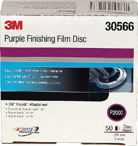 HOOKIT™ PURPLE FINISHING FILM DISCS (3M MARINE)
