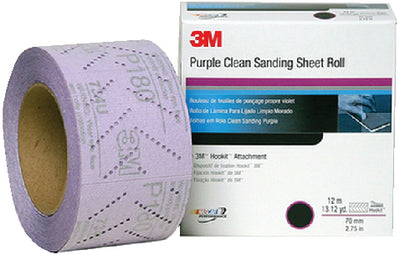 HOOKIT™ PURPLE CLEAN SANDING SHEET ROLL (3M MARINE)