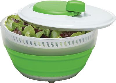 3 QUART COLLAPSIBLE SALAD SPINNER (PROGRESSIVE)