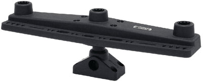 ADJUSTABLE TRIPLE ROD HOLDER MOUNT (SCOTTY DOWNRIGGERS)