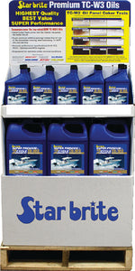 SUPER PREMIUM TC-W3 2-CYCLE OIL DISPLAY (STARBRITE)
