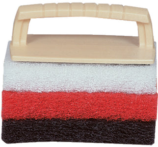 SCRUB PAD KIT WITH HANDLE (STARBRITE)