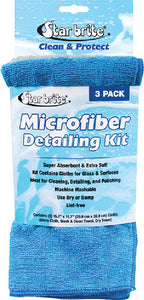 MICROFIBER DETAILING KIT (STARBRITE)