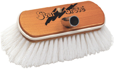 8" SYNTHETIC WOOD BLOCK BRUSH WITH BUMPER (STARBRITE)