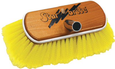 8" SYNTHETIC WOOD BLOCK BRUSH WITH BUMPER (STARBRITE)