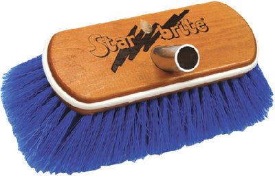 8" SYNTHETIC WOOD BLOCK BRUSH WITH BUMPER (STARBRITE)
