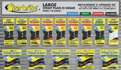 STRAP PLANOGRAM DISPLAY (STARBRITE)