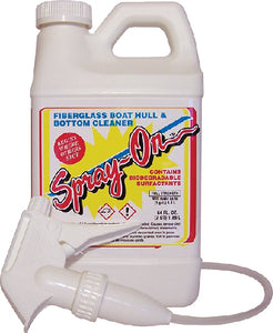 SPRAY-ON, FIBERGLASS HULL CLEANER (TOONBRITE)
