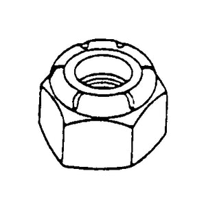 HEX NYLON INSERT LOCK NUTS