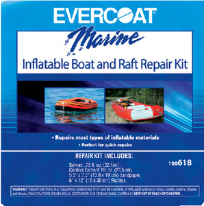 INFLATABLE BOAT REPAIR KIT (EVERCOAT)