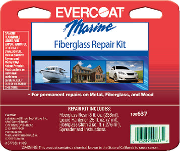 POLYESTER FIBERGLASS REPAIR KIT (EVERCOAT)