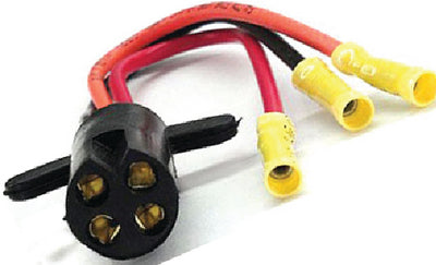 V-GROOVE TROLLING MOTOR PLUG (RIG RITE)