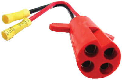 V-GROOVE TROLLING MOTOR PLUG and RECEPTACLE (RIG RITE)
