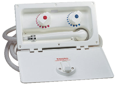 TUCK AWAY TRANSOM SHOWER SYSTEM (HEATER CRAFT)