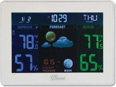 TEMPMINDER® COLOR LCD WEATHER STATION (MINDER)