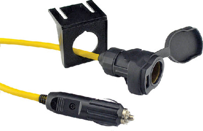 HD 12V EXTENSION CORD WITH USB & MOUNTING BRACKET (PRIME)