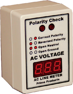 DIGITAL AC VOLTAGE METER & POLARITY TESTER (PRIME)