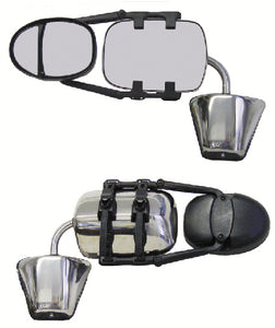 DUAL HEAD XLR RATCHET CLIP ON MIRROR (PRIME)