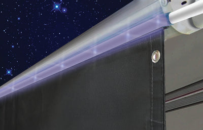 AWNING DRAPE WITH SOLAR ROPE LIGHTS (VALTERRA)