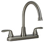 TWO HANDLE 8" HI-ARC PREMIUM KITCHEN FAUCET (PHOENIX)