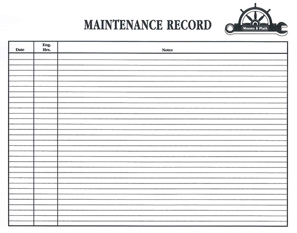 The Maintenance Log